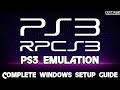 RPCS3☆PS3 Emulation Full Setup Guide 2024 #rpcs3 #playstation3 #emulator