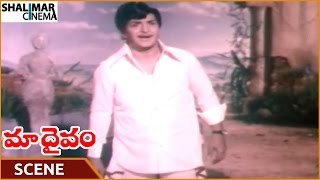 Maa Daivam Movie || NTR Happy On Seeing Pandharibai || NTR, Jayachitra || Shalimarcinema