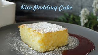 Hungarian Rice Pudding Cake (Rizskoch)