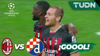 ¡DE VESTIDOR! Theo asiste y Pobega marca| Milan 3-1 Dinamo Zagreb | UEFA Champions League 22/23-J2