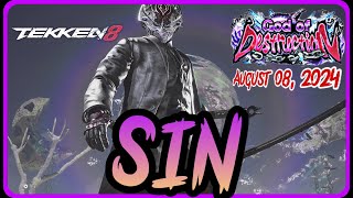 Tekken 8 ▰ (AOMA\\SIN) YOSHIMITSU Tekken 8 Ranked Matches AUGUST 08, 2024