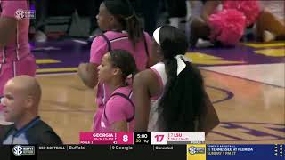 LSU vs Georgia Full Game Women's College Basketball 2025