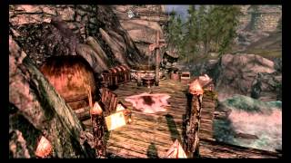 SKYRIM how to make your own HOUSE by MOD NO HEARTHFIRE !!!!!!