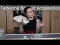 Which vintage Brother accessories work with my new Taitexma knitting machine?