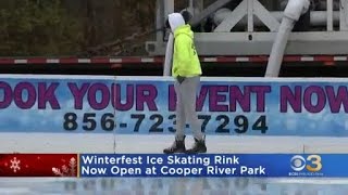 Winterfest ice skating rink now open at Cooper River Park