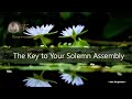 dr tony evans the key to your solemn assembly tony evans sermons