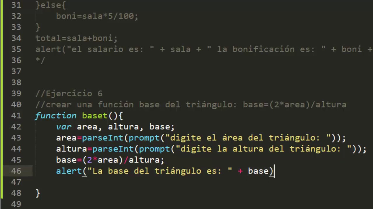 Funciones En JavaScript - YouTube