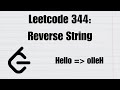 Reverse String Leetcode Python Solution