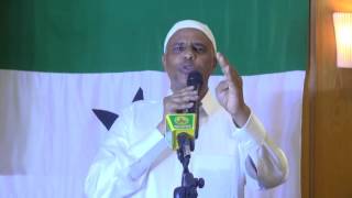 qodbadii wasiirk madaxtooyda somaliland uu jeediyay xafladii jaliyada jeddah