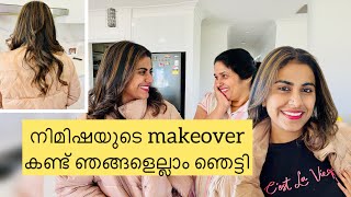 ഇത്രയും ഞങ്ങൾ പ്രതീക്ഷിച്ചില്ല😱💇‍♀️😍| Nimisha’s Hair Makeover #trendingnow #familyvlog #familytime