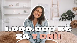 Vydělala jsem 1 milion korun za 7 dní! Jak jsem to udělala? (STRATEGIE PRO TVŮJ PŘÍŠÍ LAUNCH)