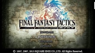 [FFT]FINAL FANTASY TACTICS獅子戦争(18)アフレコ ランベリー城へ