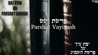 Bat Ayin on Parshat Vayigash (בת עין פרשת ויגש) Humility ענוה