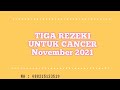 CANCER : TIGA REZEKI YANG AKAN DIDAPATKAN CANCER BULAN NOVEMBER 2021 : TAROT