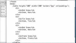 Web tutorial videos - part three (basic html/xhtml syntax) inline