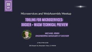 Tooling for Microservices: Docker + Wasm