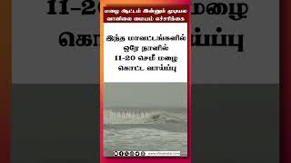 3 நாட்களுக்கு அடித்து ஊற்றப்போகும் கனமழை-முக்கிய அப்டேட் #HeavyRain #Cyclone #TamilnaduRains