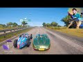 my friend challenge me for a hyper car drag race 🔥 forza horizon 5 logitech g29