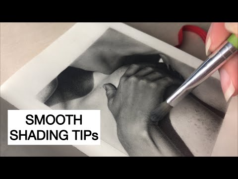How do you shade smooth with a pencil?
