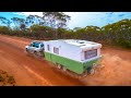 First Time OFF ROAD with our 51 Year Old Caravan (mistake!?)