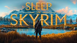 3 Tales From Skyrim: Elder Scrolls Bedtime Story Collection | ASMR Lore \u0026 Ambience For Sleep