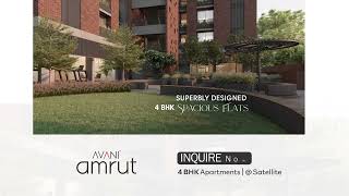 Luxurious 4 BHK flats in prime location of Ahmedabad Satellite with ample space \u0026 modern amenities.