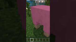 【Minecraft】出現確率が超低いピンク羊発見！！