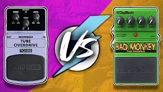 Best budget screamer?! Digitech Bad Monkey Vs Behringer Tube Overdrive TO100