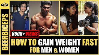 Easy And Simple Tips To Gain Weight Faster | BeerBiceps Fitness