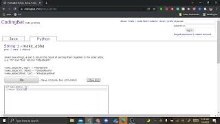 Coding Bat Problem 23 Make Abba