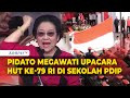 [FULL] Pidato Megawati Soekarnoputri Saat Pimpin Upacara HUT ke-79 RI di Sekolah Partai DPP PDIP