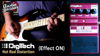 Digitech X-Series XHR HOT ROD Rock Distortion Pedal Demo