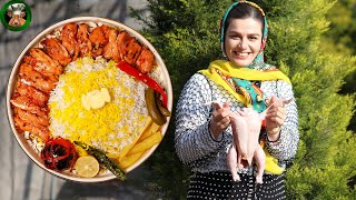 Village Cooking ; Chicken kebab ♧ Country life ♧ Azerbaijan Cooking