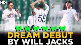 Dream Debut By Will Jacks | 6 Wickets Haul | Pakistan vs England | 1st Test Day 4 | PCB | MY2L