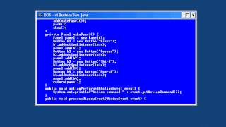 77.Java Intro -Chapter11.Components-Lesson3.Listening to Buttons in a Panel