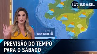 Chuva continua em menor quantidade do Sul do Brasil | SBT Brasil (03/05/24)