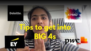 Tips to get into BIG4s..NO ONE will tell u about!!👩🏻‍💻❤️ #big4 #job #recruitment #hyderabad #life