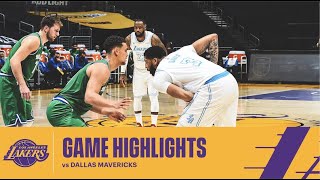 HIGHLIGHTS | Anthony Davis (28 pts, 8 reb, 5 ast) vs Dallas Mavericks