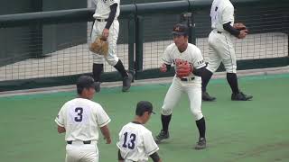 【≪2021北海道日本ハムファイターズドラフト3位指名≫2018夏☆甲子園出場校/香川県No1.遊撃手(ゴロ捕球練習)】香川県立丸亀城西高校3年生・水野達稀(丸亀南中)※2019年JR四国入社