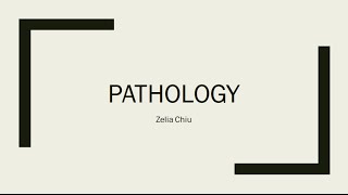 Year 3B Revision Lecture: Pathology I