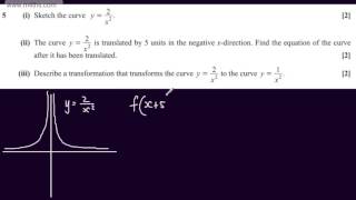 Q5 Core 1 C1 OCR May June 2013 Past Paper   Exam Practice AS Maths