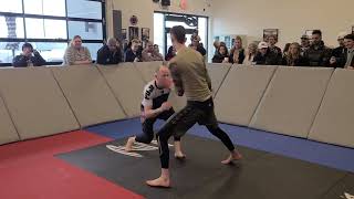 Pit Boss Grappling vs Mason Siegler | 1/25/25 | No-Gi White Belt | 40 Sec Rear Naked Choke