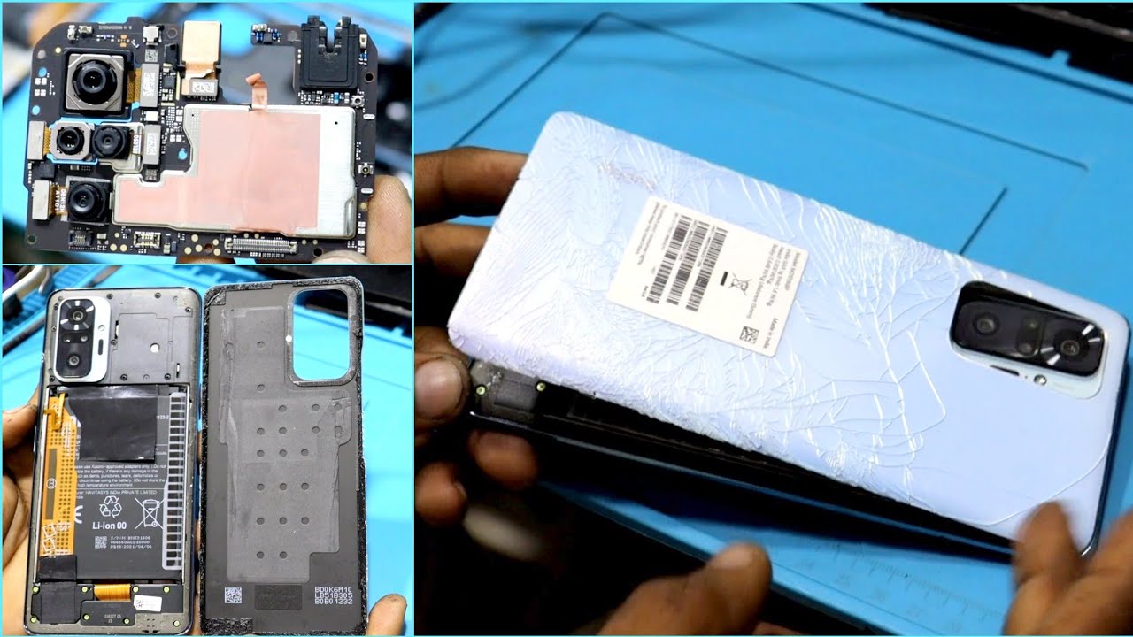 Redmi Note 10 Pro Disassembly / Mi Note 10 Pro Teardown / Back Glass ...