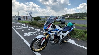 CRF1100L アフリカツイン(MT車) モトブログ レンタルバイク旅 in 茨城 #1