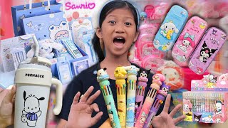 BELANJA PERLENGKAPAN SEKOLAH SERBA SANRIO BESTIE! CINNAMOROLL, POCHACCO DI JOGJA