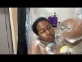 a very detailed shower routine ladonna franklin shaving exfoliate footcaretips