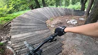 AGAIN IN STRAJA EXTREME BIKE PARK - ROCKRIDER AM 100S