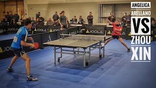 Zhou Xin (2775) vs Angelica Arellano (2273) // JOOLA LA Open - Open Singles Prelim