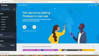 1 Create Android Project and Firebase Setup
