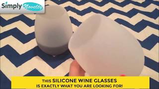 Unbreakable Silicone Wine Glasses